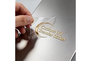 Custom Transfer Stickers,Personalized Text, Image or Logo, Peel and Stick No Heat 3D Raised Decals for Tumblers,Cups,Glass,Pa