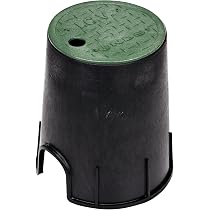 Couvercle De Valve D'irrigation 30,5x43,2 Cm - Plastique Vert Résistant Aux Intempéries - Protection Pour Système D'arrosage Extérieur