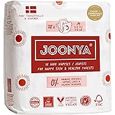 Joonya Baby Diapers, Size 3 M (9-18 lb) - 1 Bag of 28 - Non Toxic, Eco-Friendly, High Absorbency, Overnight Use, Ultra Slim & Soft - Made in Denmark
