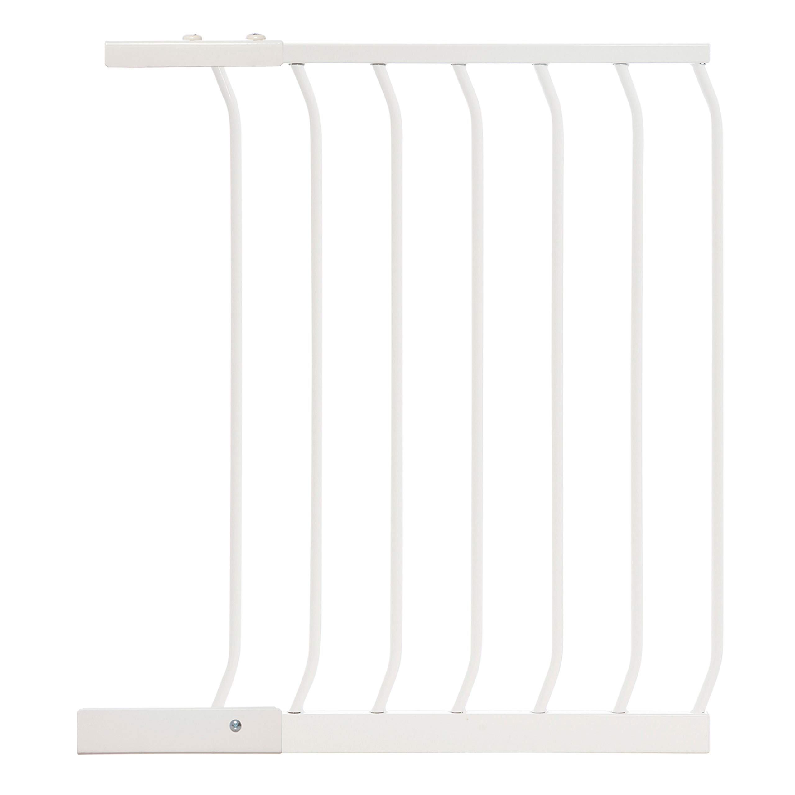 Dreambaby Chelsea Gate 54cm Wide Extension - Safety Gate Extender Kit - Fits Chelsea Gates with Standard Height of 75cm - for Pressure Mounted Child Security Gates - White