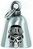 Kustom Cycle Parts GUN METAL Biker Skull Motorcycle 'Evil Spirits' Biker Guard Bell. Our custom bells are universal fit. Works on any make and model motorcycle. USA Designed