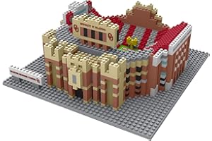 FOCO NCAA Unisex-Adult NCAA College Team Construction Blocks 3D Mini BRXLZ Stadium