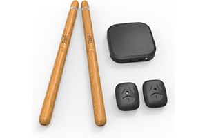 ONX Virtual Electric Drumsticks Air Drum Sticks 3rd Gen., Air Drum with Drumsticks, Pedals, Bluetooth and 8 Sounds, Electronic Drum Set for Adults, Kids, Gift