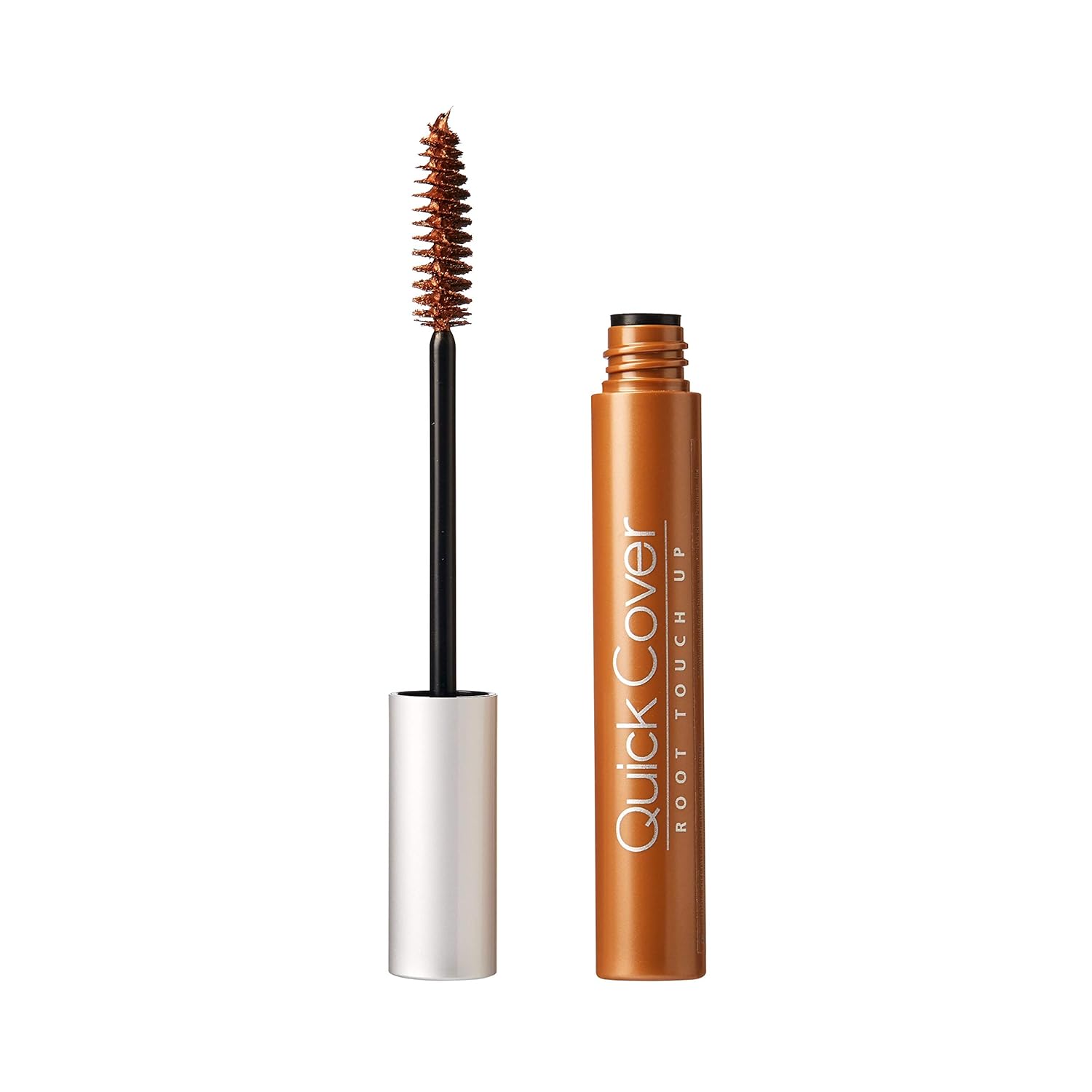 Kiss Quick Cover Brush-in Color Touch up Medium Brown BGC03 : Hair Coloring Brushes And Combs : Beauty