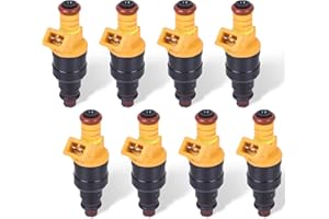 EVERESTWAY Fuel Injector Replaces 0280150943 0280150939 0280150909 Compatible with Ford F150 F250 F350 E150 E250 E350 Mustang Expedition 4.6L 5.0L 5.4L 5.8L EV1-Set of 8