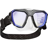 Scubapro D-Mask Diving Mask - includes Mounting Adapter for The HUD Dive Computer