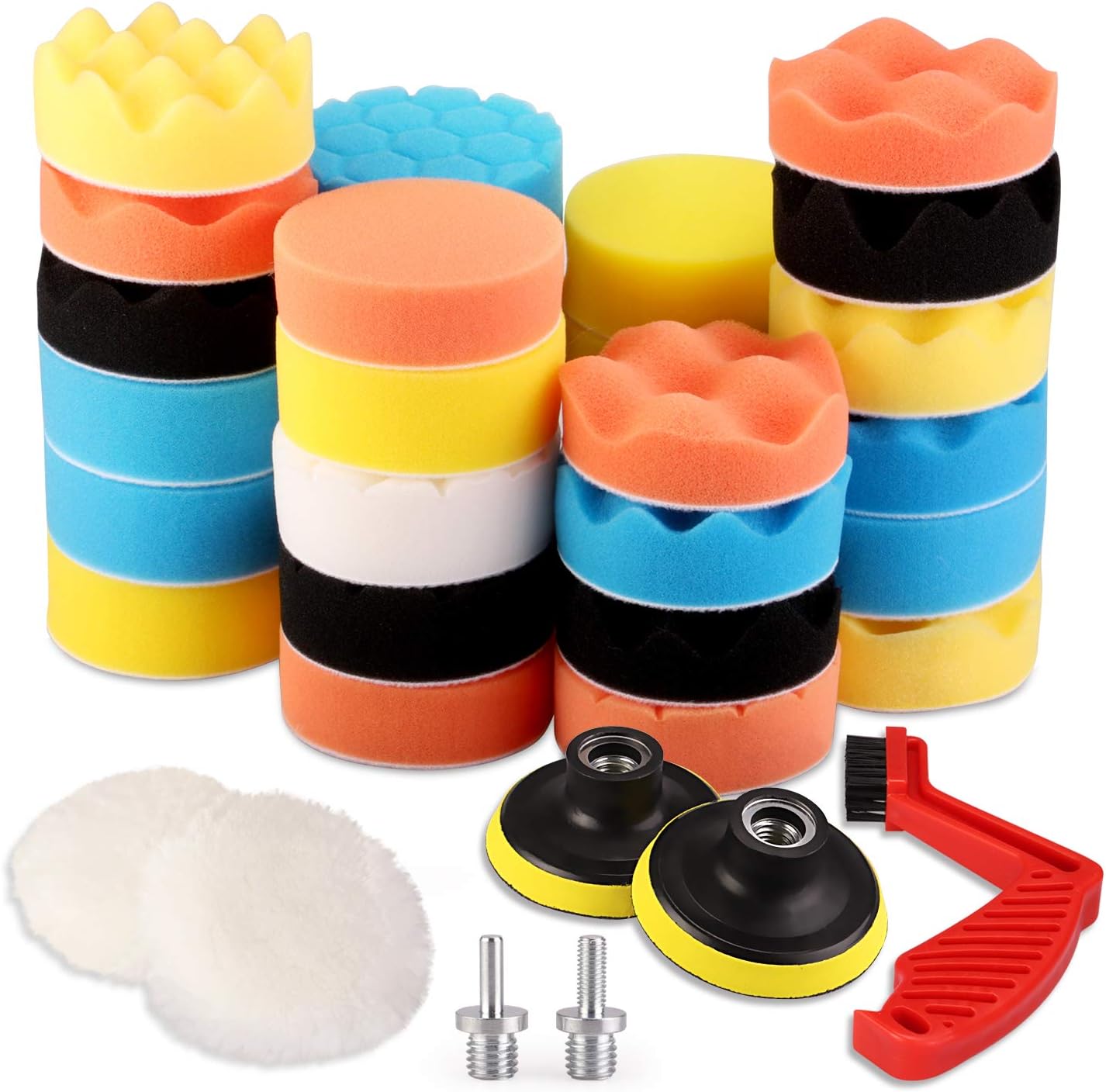 SPTA polishing Sponge, Foam, Mix Colour, 80 mm