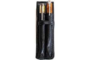 ASTON Leather Double-Black Pen Holder