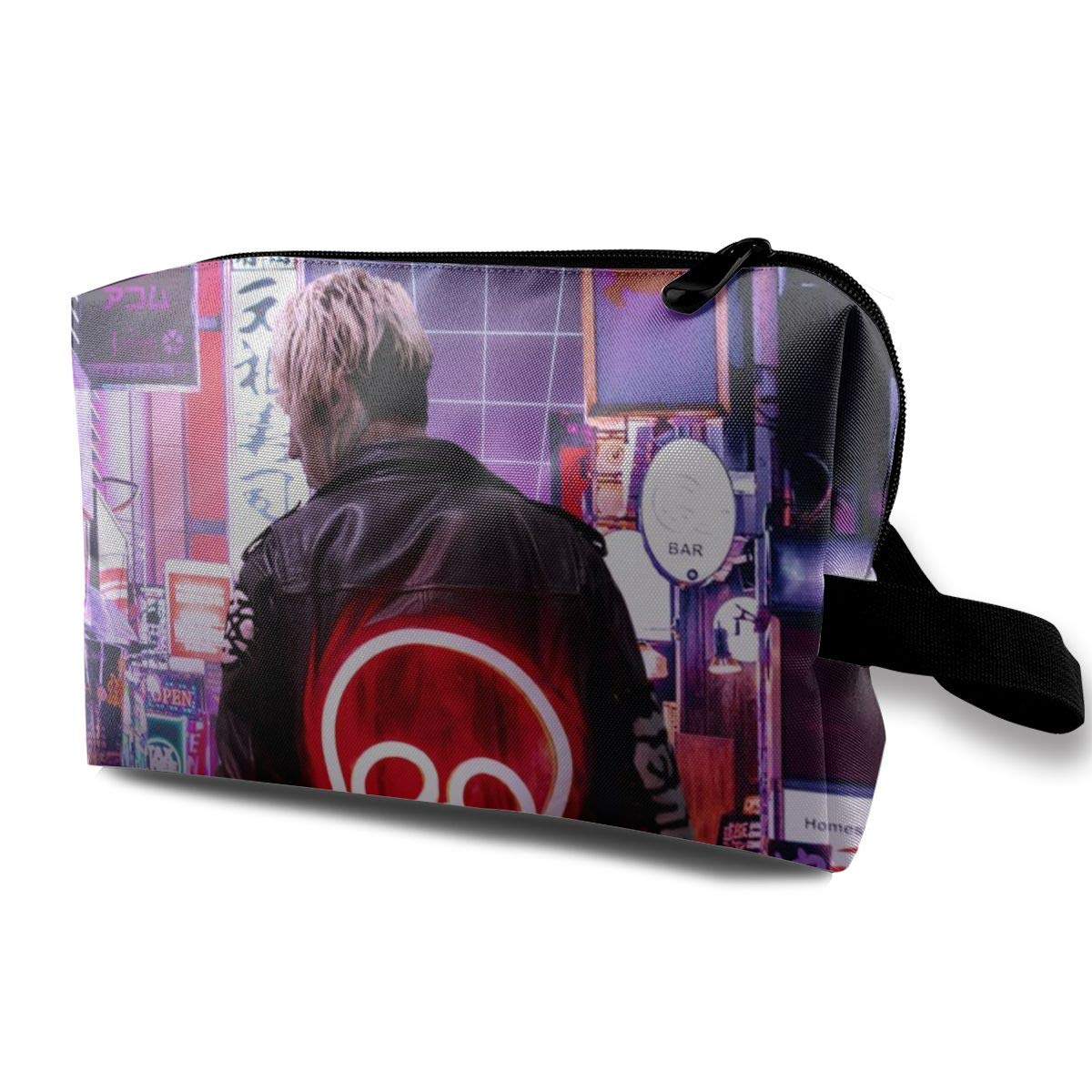 Falling In Reverse Cosmetic Case Travel Cosmetic Bag Portable Travel Bag Storage Bag For Women