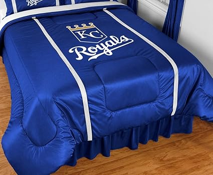 Amazon Com Mlb Kansas City Royals Sidelines Comforter Queen