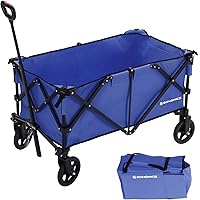 Bollerwagen 150L Faltbarer Bollerwagen Ultrakompakte Größe 220lbs
