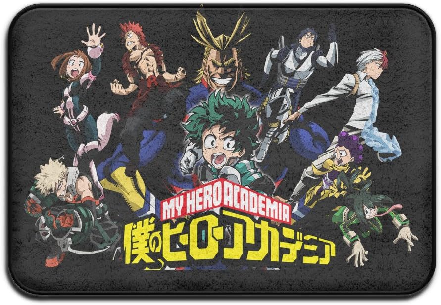 My Hero Academia Logo - Edgy Fashion Area Rug Unique Collection 16"x24"
