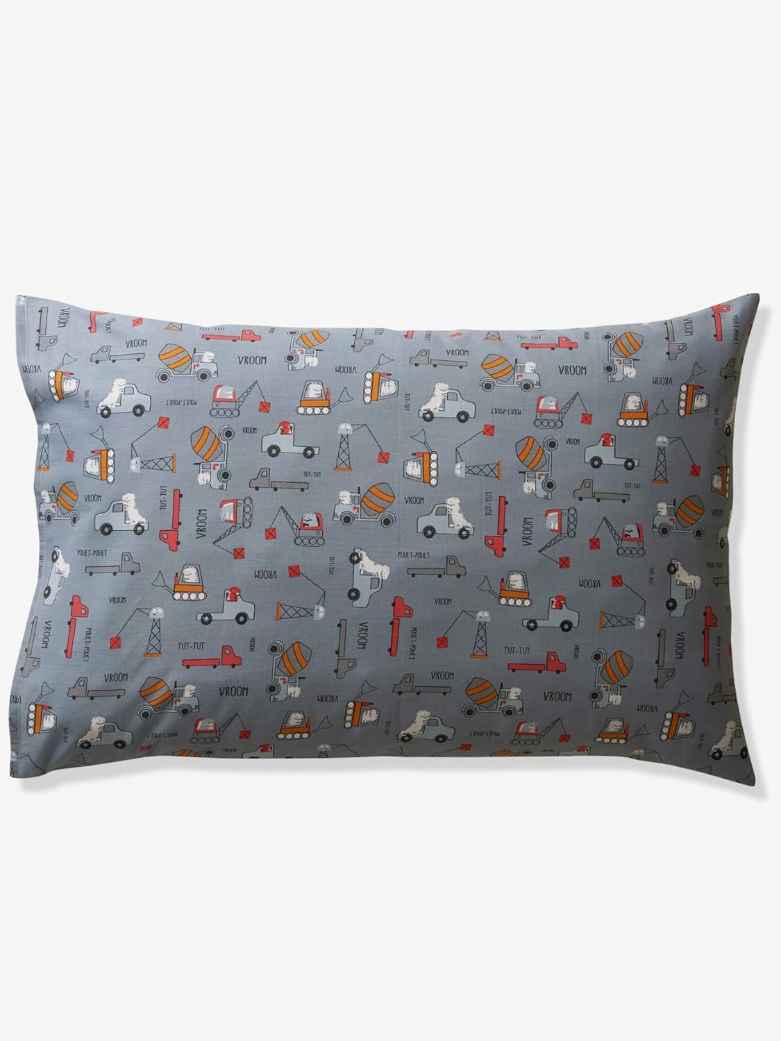 Vertbaudet Parure Housse De Couette Taie 50x75 Taie Doreiller Dino Truck Bleu Grise 140x0 La Chambre De Bebe Matelas Et Linge De Lit Schoolofbabywearing Com
