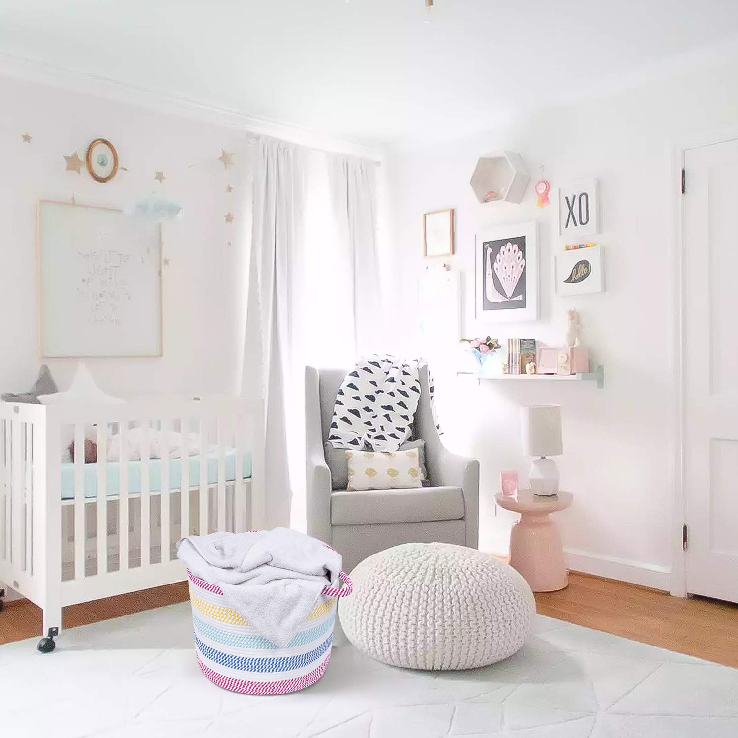 laundry hamper baby nursery