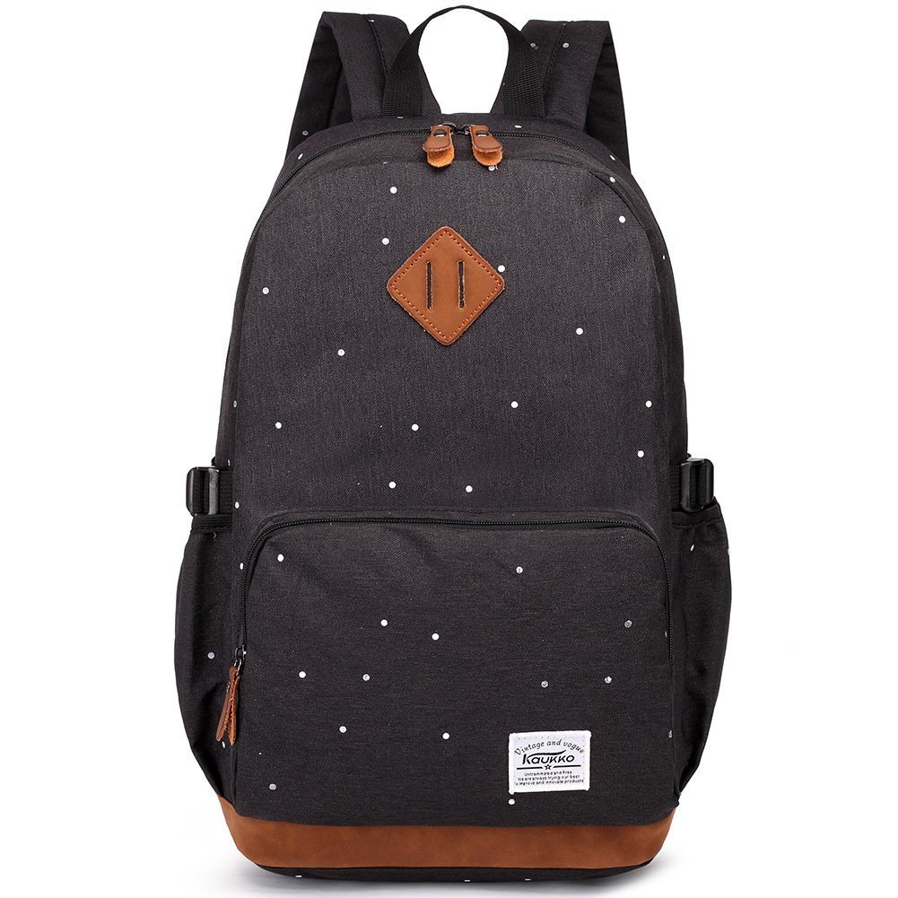 Kaukko Bags Stylish School Bookbag Kaukko College Student Laptop