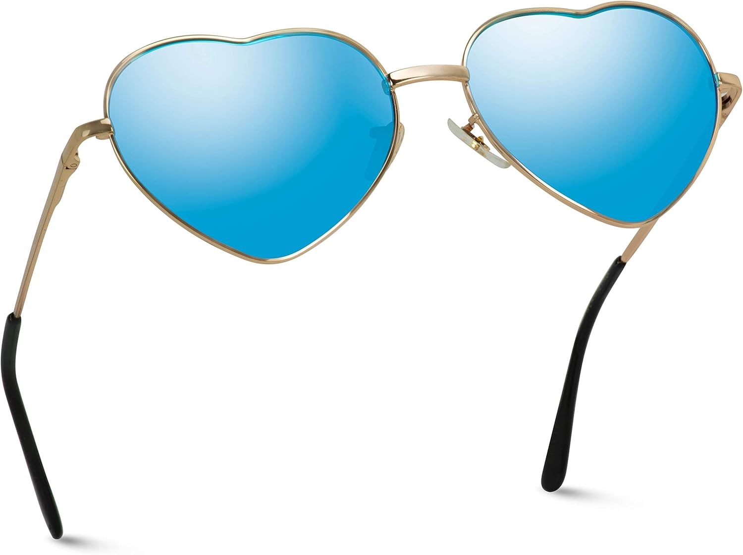 WearMe Pro Occhiali da sole occhi di gatto per donna con lenti grandi