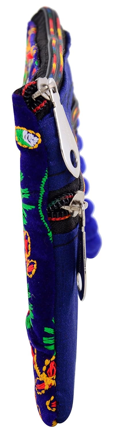 a r sales women's wristlet (blue, ar_bag165)