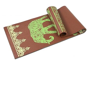 LILUO Estera de la Yoga de PVC Antideslizante impresión ...