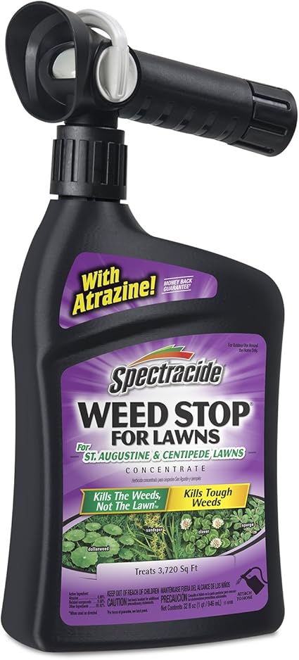 Amazon Com Spectracide Weed Stop For Lawns For St Augustine Centipede Lawns Concentrate Ready To Spray 32 Ounce Weed Killers Garden Outdoor