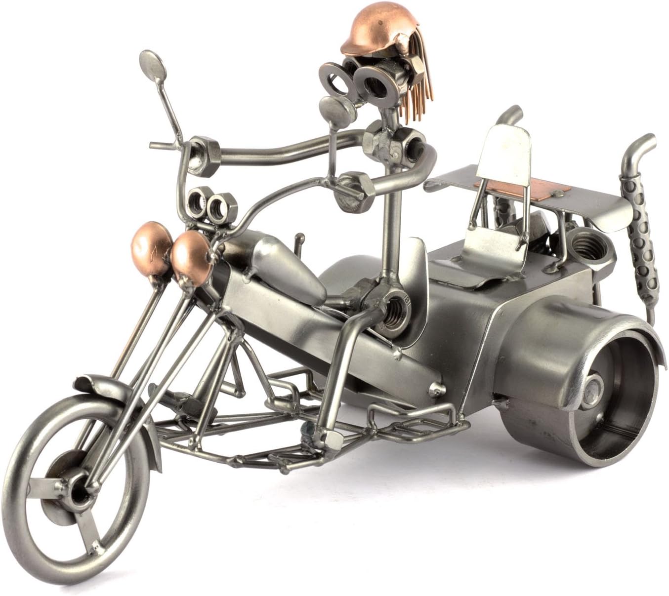 Steelman24 I Nuts and bolts sculpture Trike I Handmade ornaments I Made