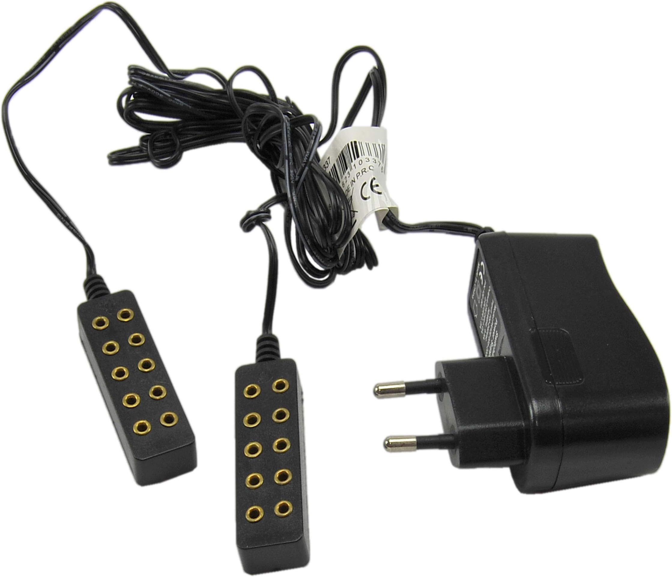 Transformer 220 V 0.5 A Fixed with 5 Sockets and 5 TREMOLANTI 3.5 V