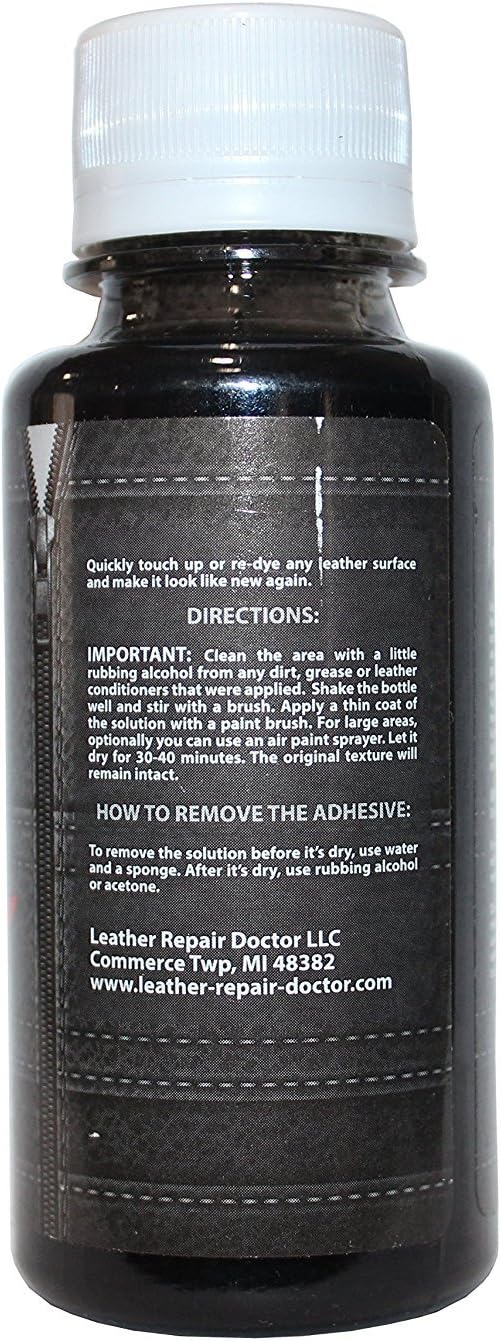 Amazon Com Professional Black Leather Paint For Touch Up