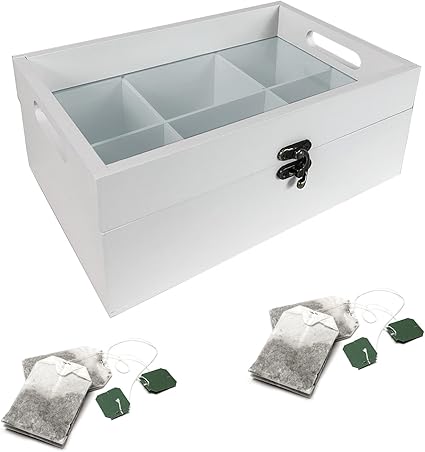 Caja para Té – Bote para Té – Caja de Té Bolsas de Té Caja de ...