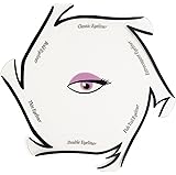 Eyeliner template for the perfect eyeliner by BLISSANY, Cat Eyeliner, Eyeliner Stencil, different Styles, Double Wing, Extravagant Cat, Arabic Eyeliner
