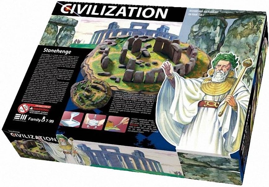 Fantazer ELF727002 Civilization The Set Stonehenge, Multi Colour, One Size
