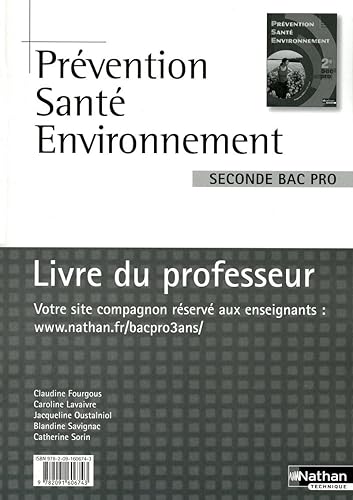 Download Prévention Santé Environnement - 2e Bac Pro PDF