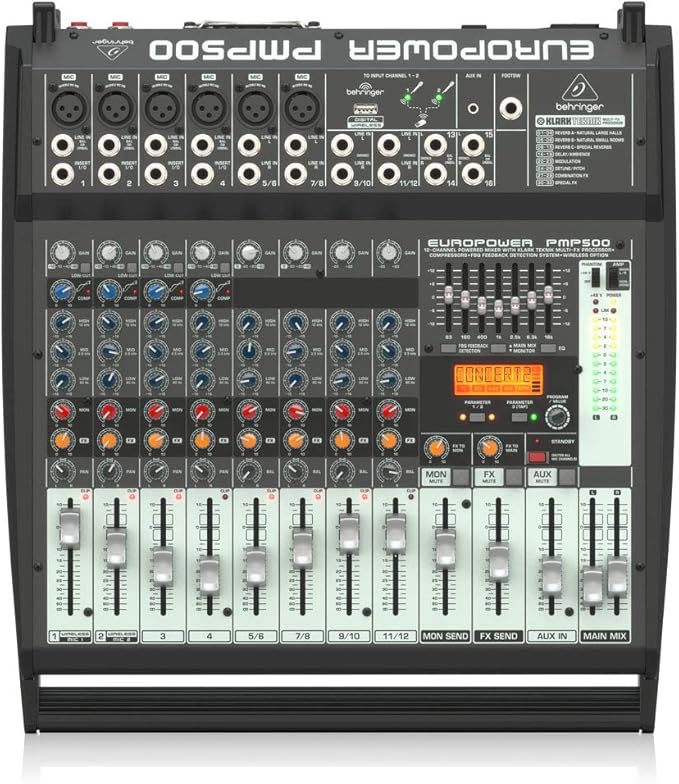 BEHRINGER EUROPOWER PMP5000 1200W Mix and production Powered mixing