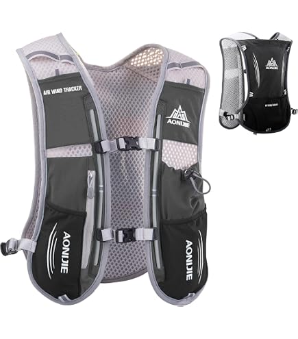 Gilet De Course LED Avec Poche à Eau 2L - Respirant, Réglable, Homme/Femme, Running Nocturne - 3