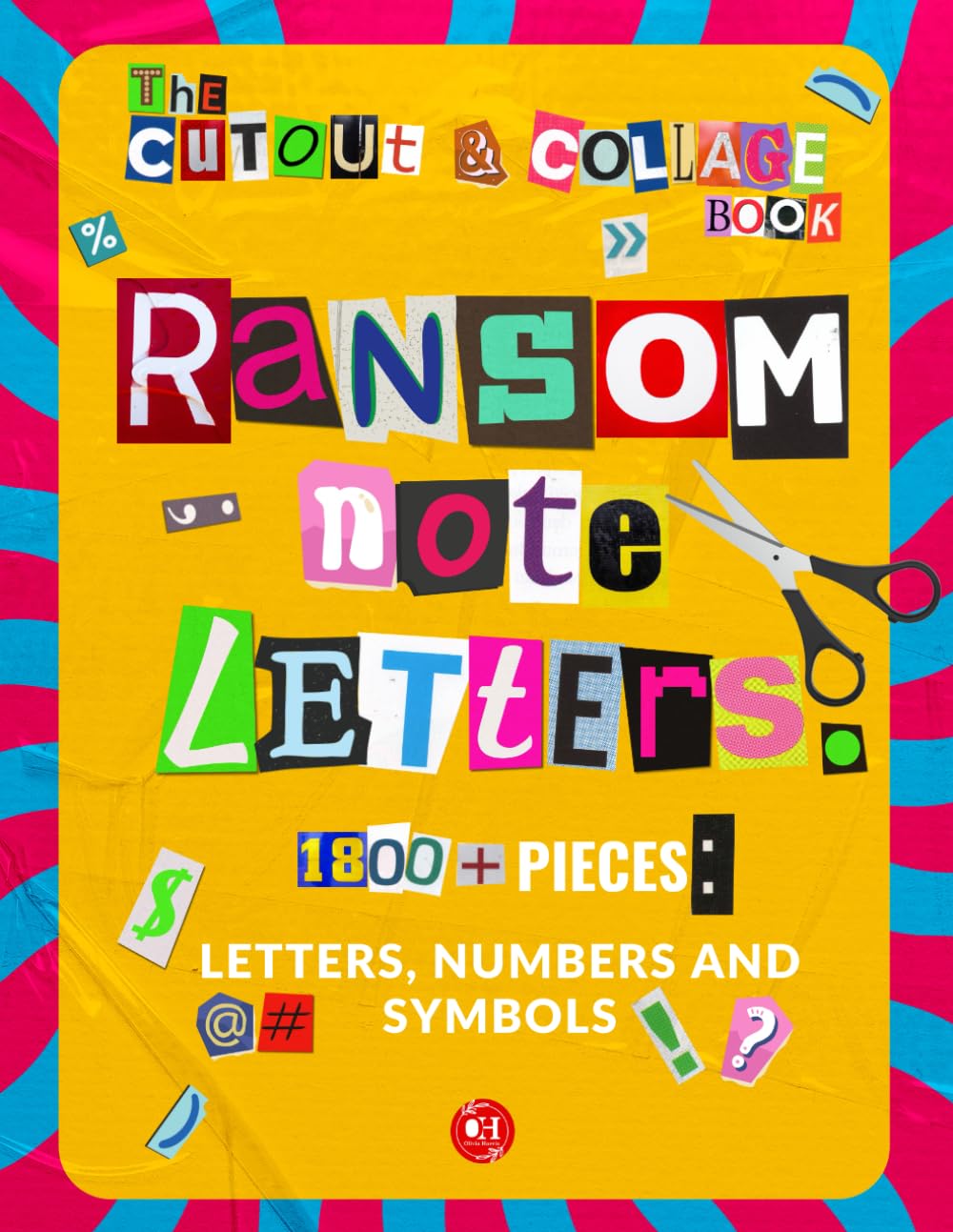 Photo 1 of The Cut Out And Collage Book: Ransom Note Letters: 1800+ Cut and Paste Materials: Alphabet Letters, Numbers, Punctuation & Symbols for Collaging, Bulletin Boards & Mixed Media
