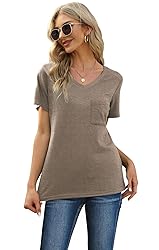 RUBZOOF Pajamas for Women Shorts Set V Neck Casual