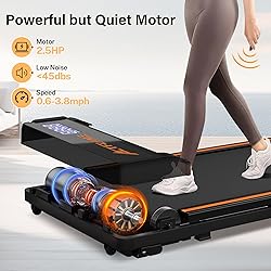 ACTFLAME Walking Pad with Incline, Portable