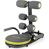 Leikefitness Foldable Core Trainer Ab Workout Machine for Home Gym | Foldable sit up exercise equipment for core abs training, adjustable design perfect for workouts, easy storage