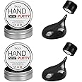 JOYPRO Magnetic Slime Putty, Magnetic Space Putty Slime with Upgraded Magnet Toys for Kids Adults, Fidget Toy Stress Reliever Puddy Toys for Christmas Birthday Gifts Stocking Stuffers (Black,2 Pack)