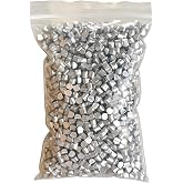 1 lb 99.9% High Purity Aluminum Granules Pellets Pure Aluminum Metal(1lb) | Ideal for alloy preparation, DIY metalworking and general use, high purity solid aluminum raw material
