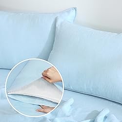 100% Pure French Linen Fitted Sheet Set 1 Fitted