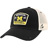 Michigan Wolverines NCAA Officially Licensed Hat University Patch Switchback Black