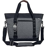 IBEIKER Insulated Cooler Bag, Large Insulated Bag, Reusable Shopping Bags, Leakproof Soft Cooler with BagsBottle Opener, Suitable for Supermarket Shopping, Travel,Beach,Family Picnic,Camping