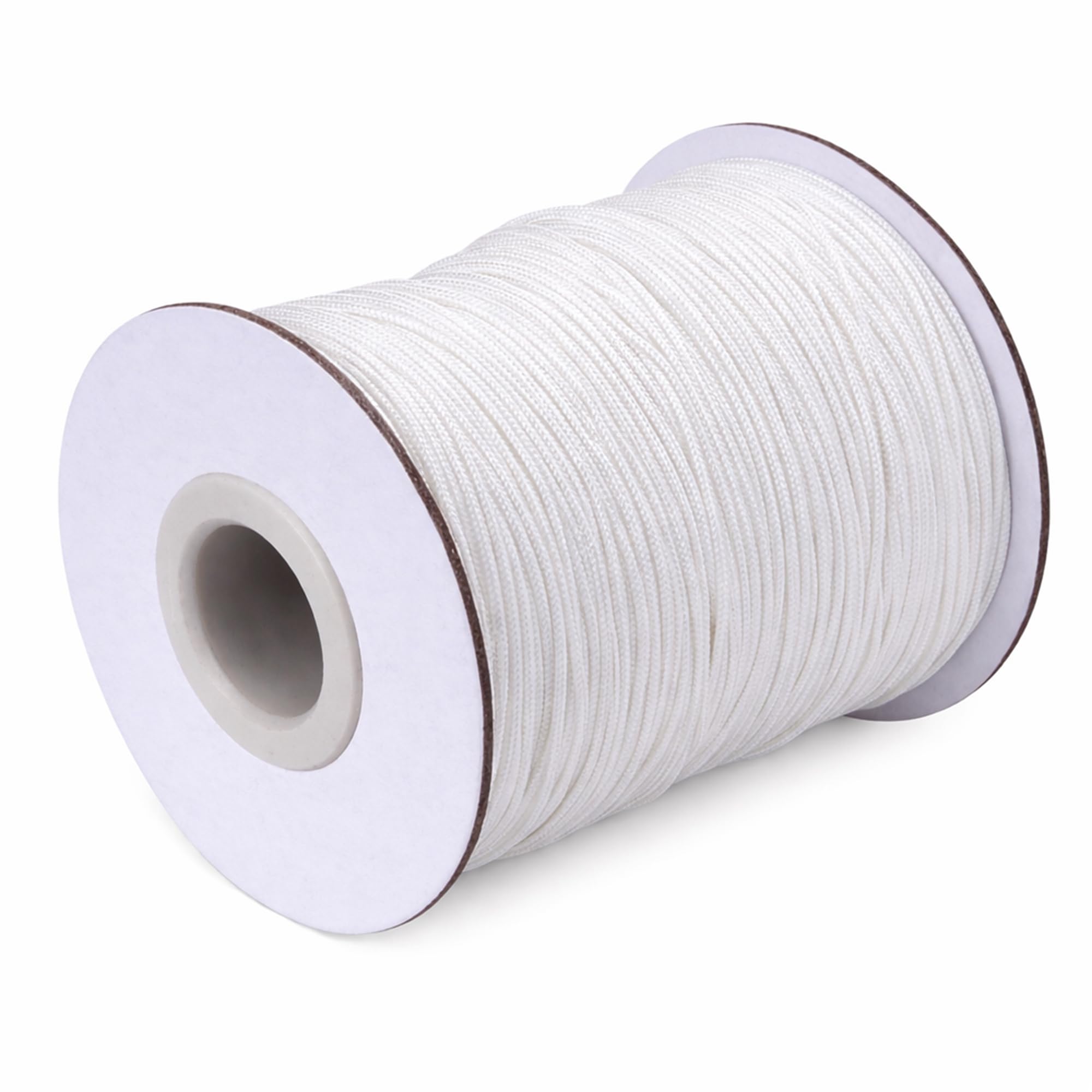 WedDecor 2mm Roman Blind Cord, 250 Meters White Braided Cord Blind String For Gardening Plants, Kitchen & Window Blinds, Home Decor and DIY Craft Projects