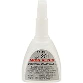 Aron Alpha Type 201 (2 CPS Viscosity) All Purpose Instant Adhesive, 20 gm (0.7 Ounce) Bottle