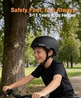 KORIMEFA Kids Bike Helmet Toddler Helmet Adjustable 50-58cm Safety view 2