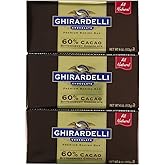 Ghirardelli Bitter Sweet Baking Bar, 60% Cacao, 4 oz, 3 pk