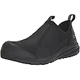 KEEN Utility Men's Vista Energy+ Shift Low Height Composite Toe ESD Leather Slip-On Industrial Work Shoe