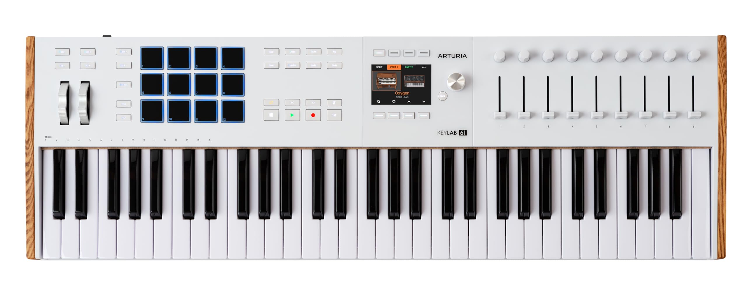 Arturia KeyLab 61 mk3 White — 61 Key USB MIDI