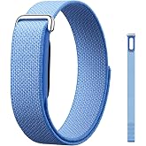 Replacement Nylon Braided Band for Google Fitbit Air Performance Loop Band | Micro-Adjustable / Quick-Dry / Airflow-Enhanced / Hook &amp; Loop / Aluminum Alloy Buckle / Featherlight / Moonstone