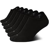 Tommy Hilfiger Womens Liner Socks - 6 Pack Cotton Blend Athletic Performance No Show Shoe Sock Liners for Women