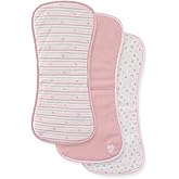 Disney Baby Burp Cloths 3-Pack – Mickey Mouse and Minnie Mouse Soft Absorbent 20" x 10" Leakproof Burping Rags for Baby Boys Girls & Unisex Newborns & Infants